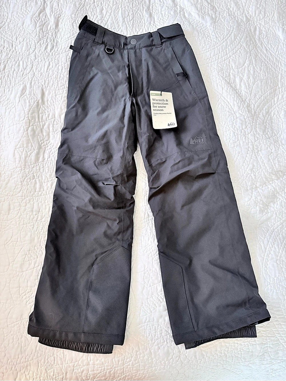 REI Co-op Timber Mountain Pants Snow Pants Gray XS NWT